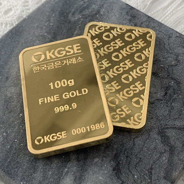 한국금은거래소 100g 골드바
