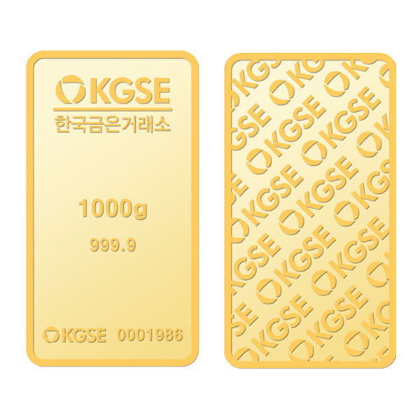 한국금은거래소 1000g 골드바